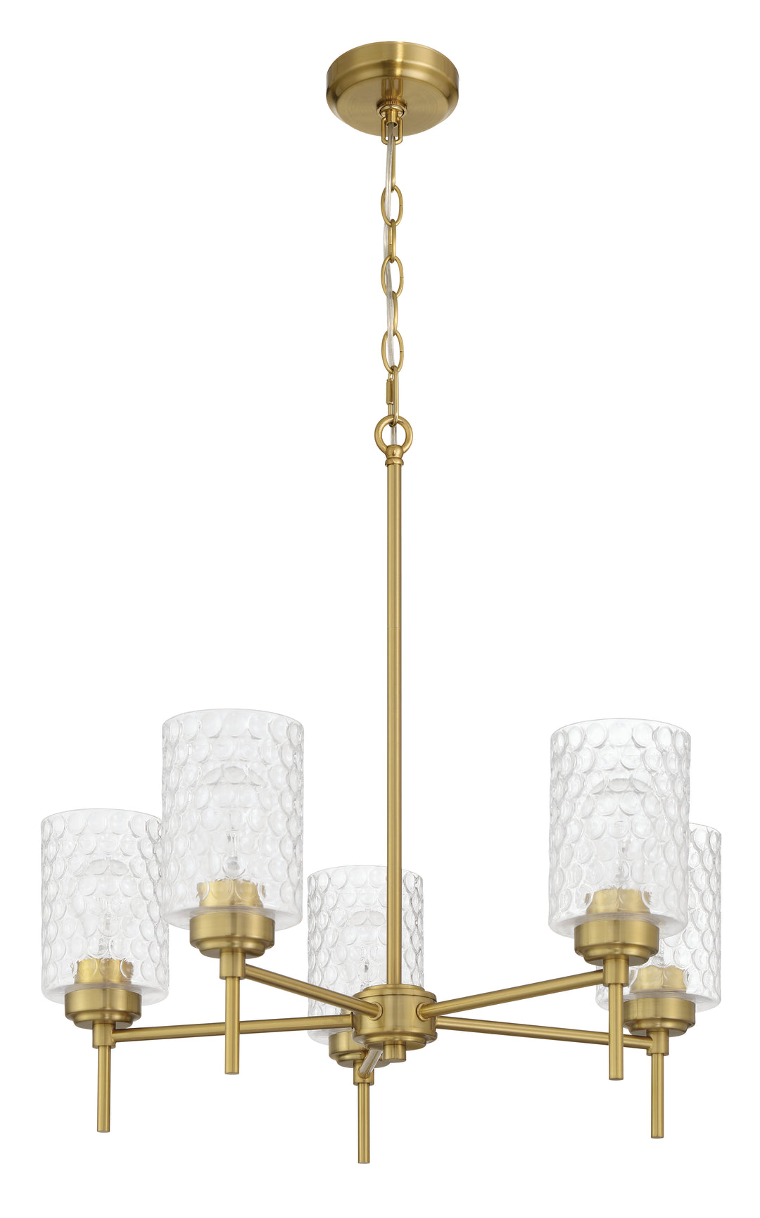 CraftmadeClaireFive Light Chandelier