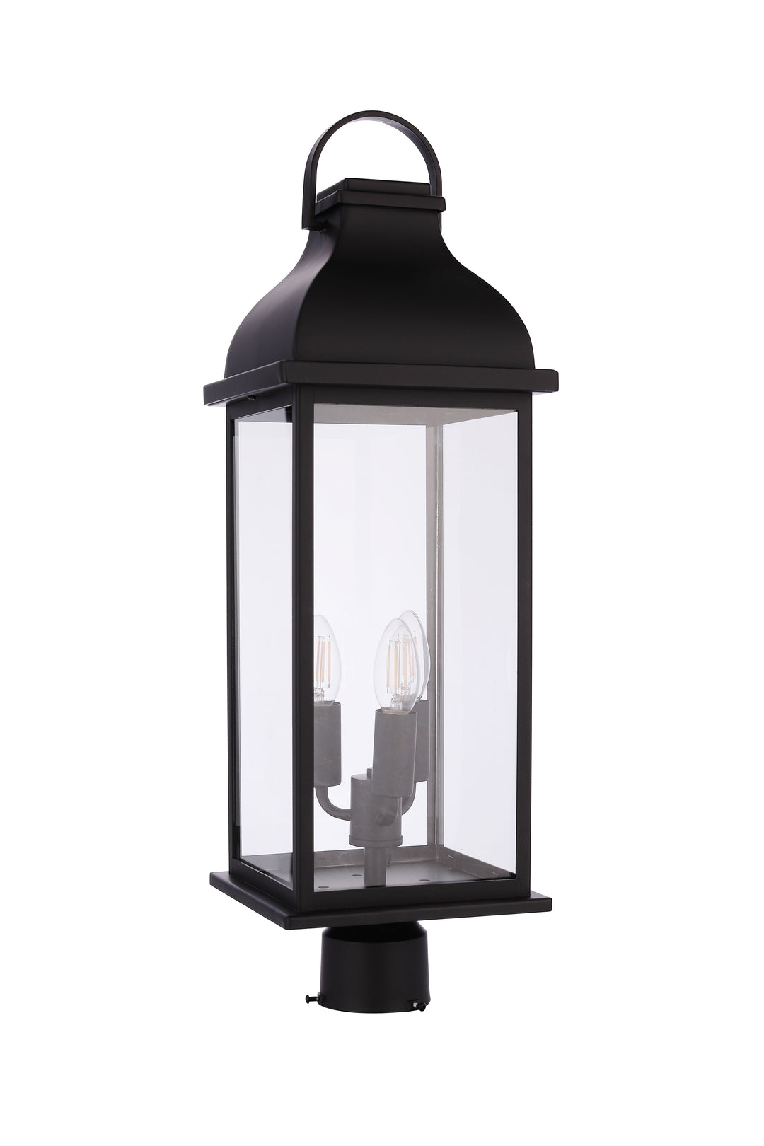 CraftmadeBent TreeThree Light Outdoor Post Mount