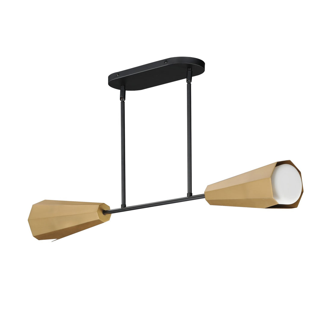 MaximRizzoTwo Light Linear Pendant