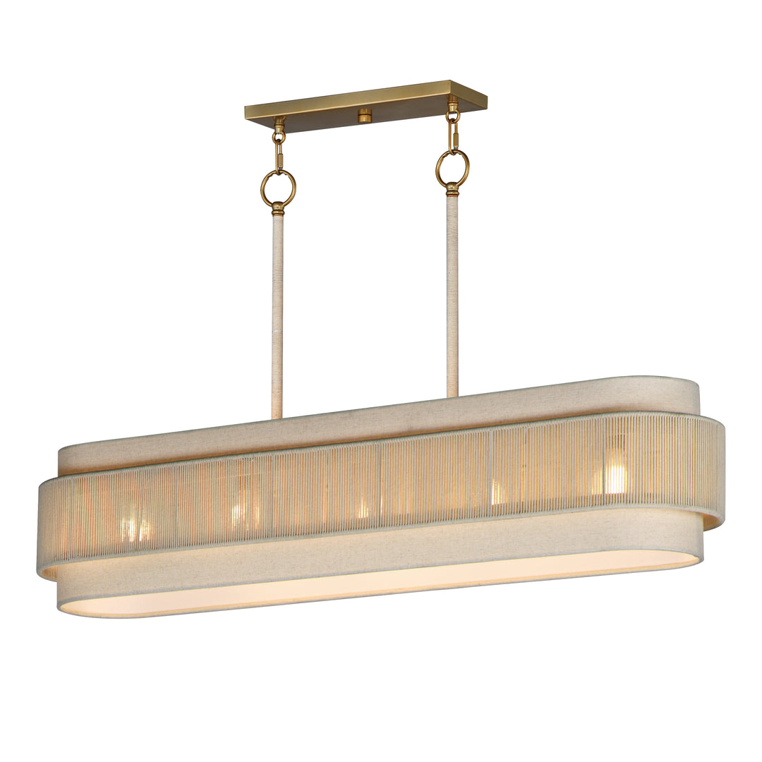 MaximSeacliffFive Light Linear Chandelier