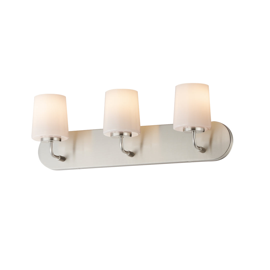 MaximDurhamThree Light Strip Bath Vanity