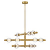 Hinkley Saxon | Mid. Chandeliers at 50W, 2900lm, & 3000K Temp