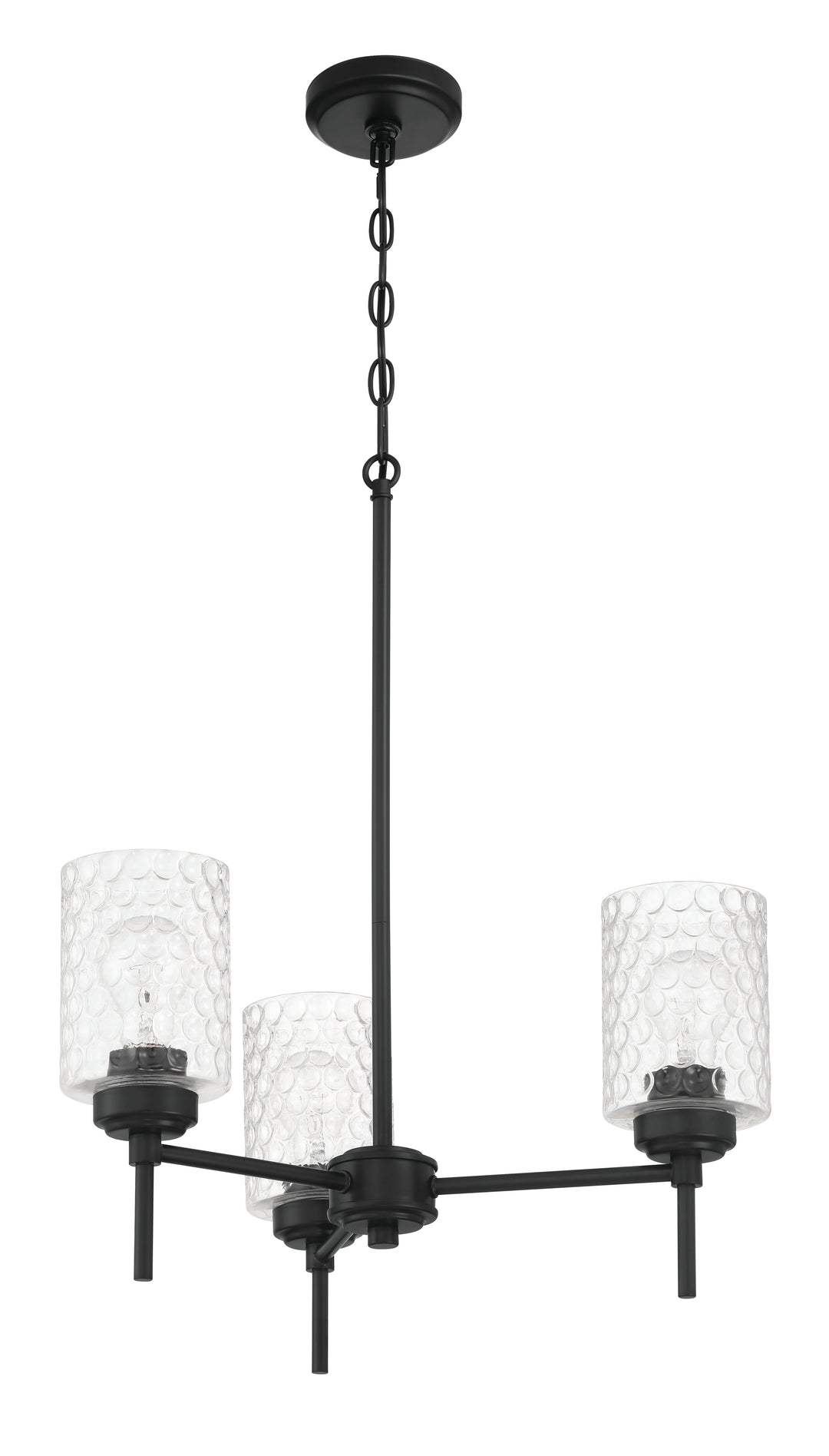 CraftmadeClaireThree Light Chandelier