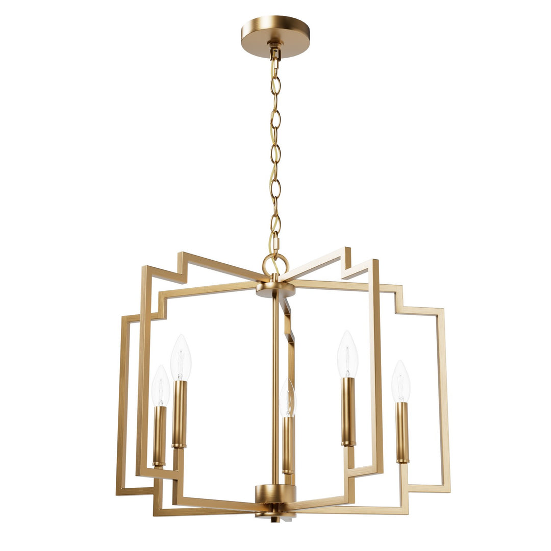 HunterZoanneFive Light Chandelier