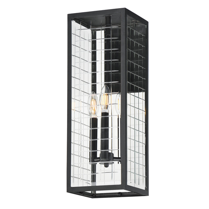MaximMagnusThree Light Outdoor Wall Sconce