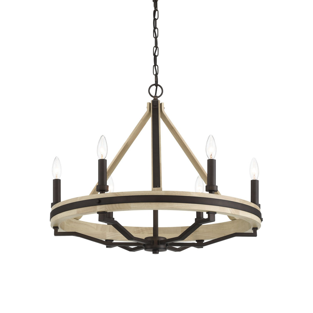 Minka-LaverySonomaSix Light Chandelier