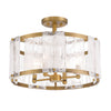 Minka-Lavery Veil | Semi-Flush Mts. at 60W