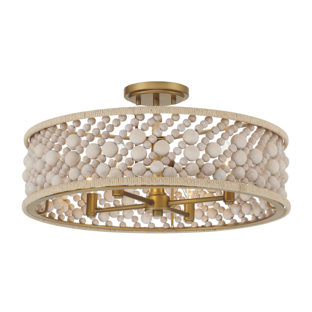 Minka-LaveryHorsmoreFour Light Semi Flush Mount