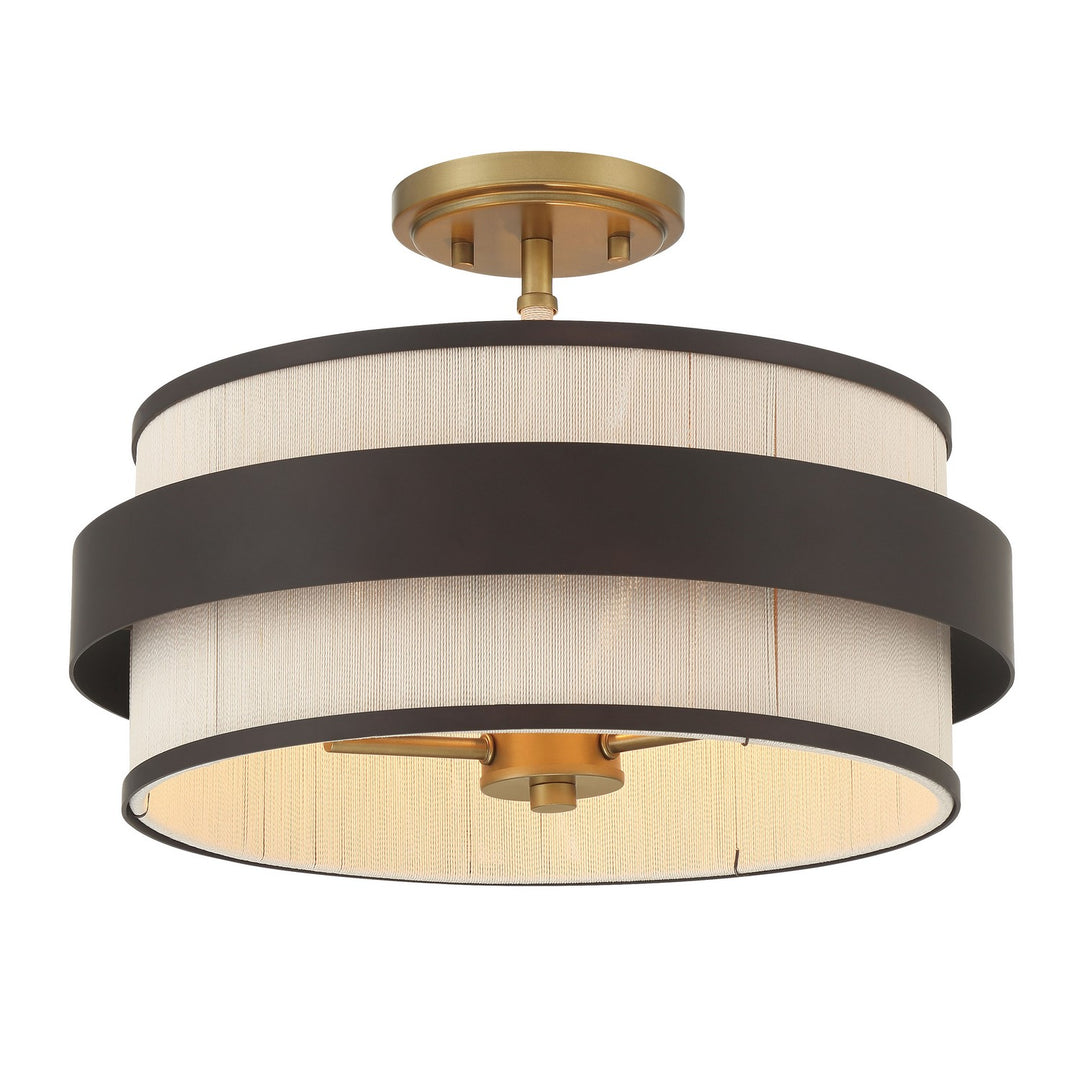 Minka-LaveryHarbor WrapThree Light Semi Flush Mount