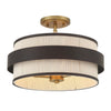 Minka-Lavery Harbor Wrap | Semi-Flush Mts. at 60W