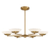 Minka-Lavery Solara | Mid. Chandeliers at 3W, 3000lm, & 3000K Temp