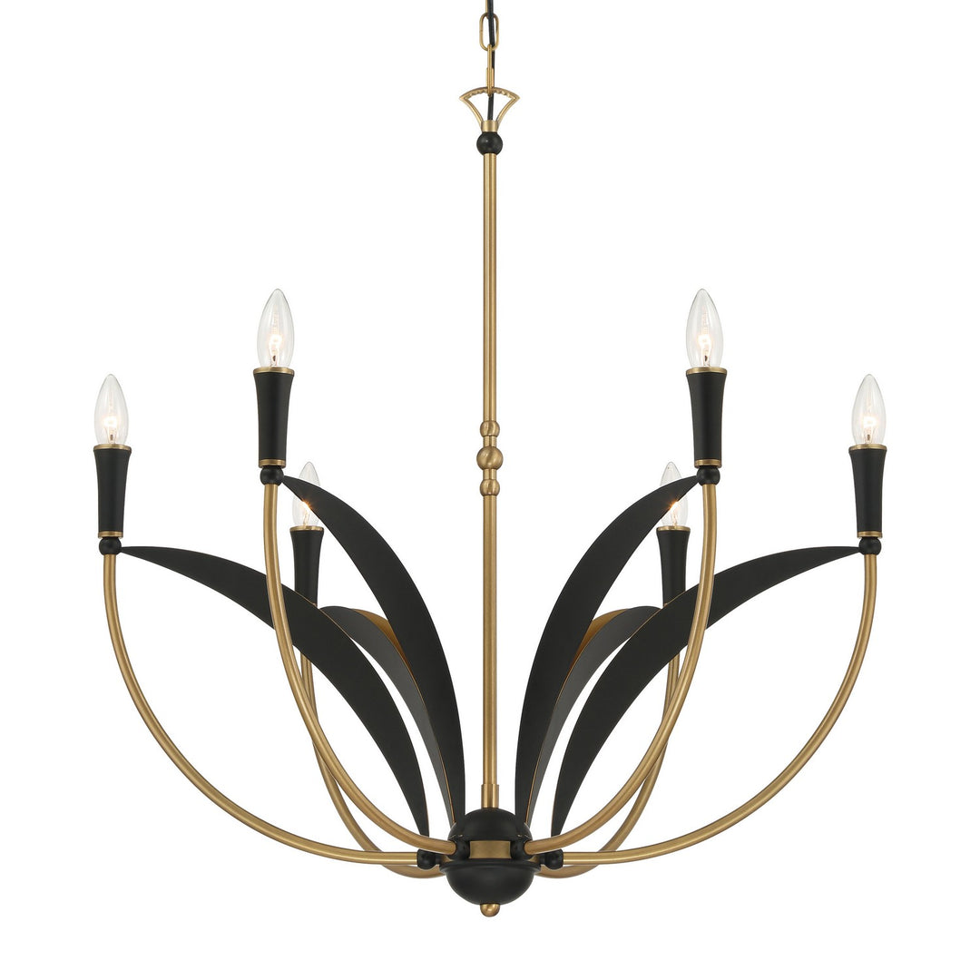 Minka-LaveryMillerSix Light Chandelier