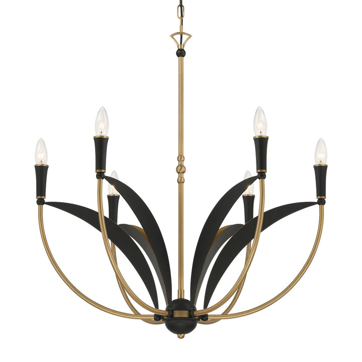 Minka-LaveryMillerSix Light Chandelier