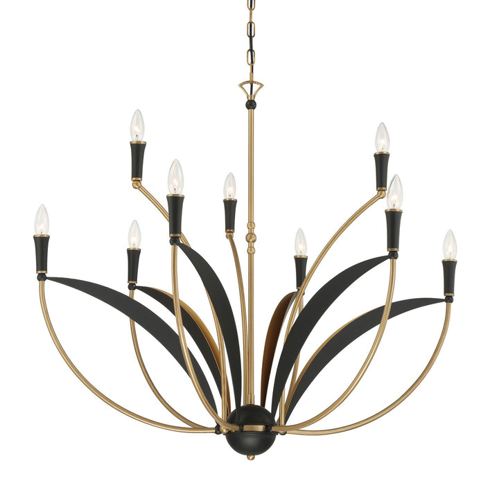 Minka-LaveryMillerNine Light Chandelier