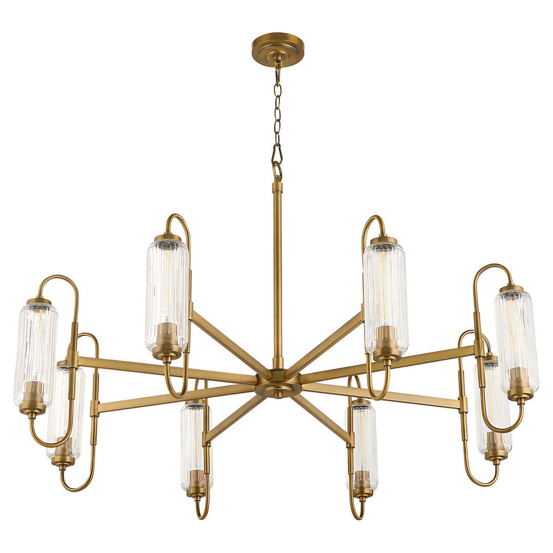 QuorumWhitmireEight Light Chandelier