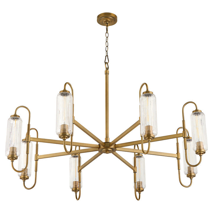 QuorumWhitmireEight Light Chandelier