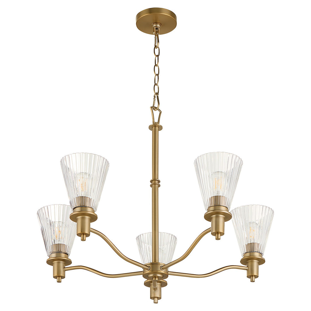 QuorumLawtonFive Light Chandelier