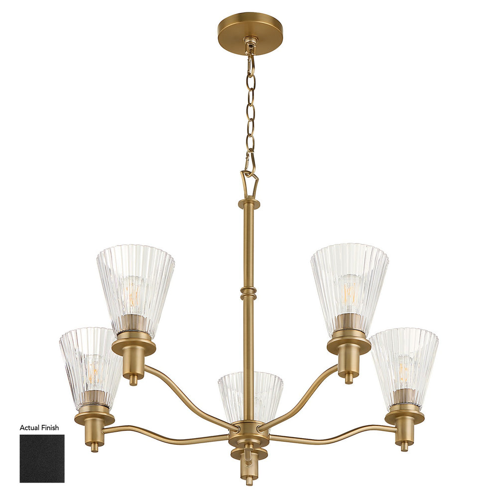 QuorumLawtonFive Light Chandelier