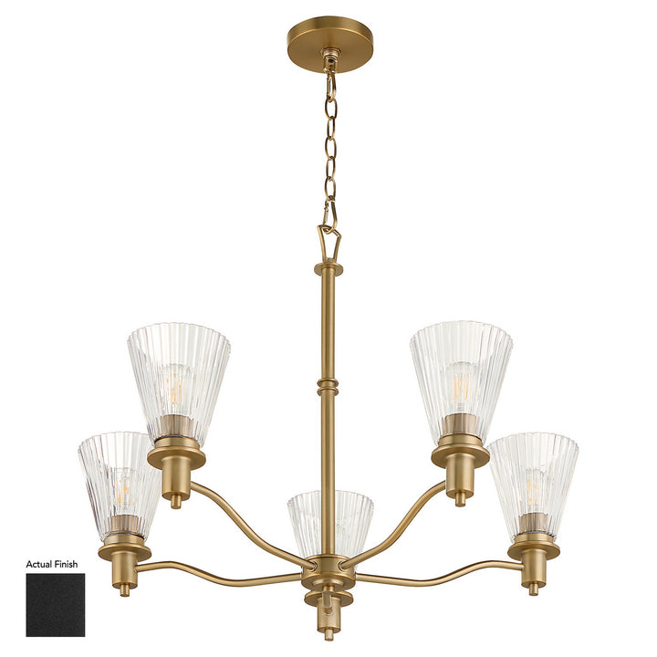 QuorumLawtonFive Light Chandelier