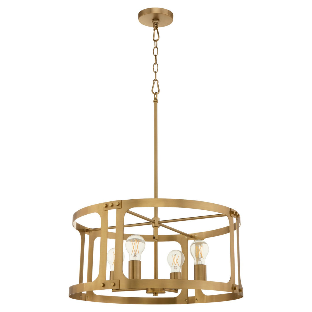 QuorumColburnFour Light Pendant