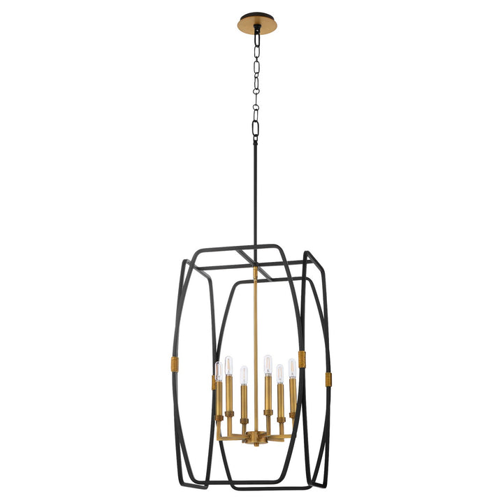 QuorumBishopSix Light Pendant