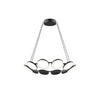 Kuzco Lighting Novel | Mid. Chandeliers at 82W, 6375lm, & 3000K Temp