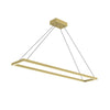 Kuzco Lighting Piazza | Linear/Island at 63W, 4700lm, & 3000K Temp