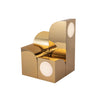 Kuzco Lighting Gypsum | Lamps at 20W, 1430lm, & 2700K Temp