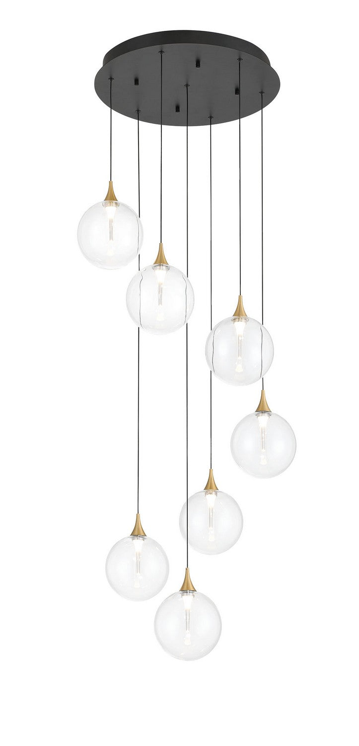 EurofaseSeven Light Chandelier