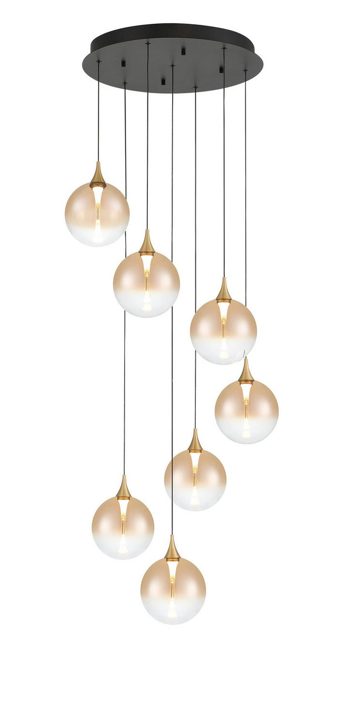 EurofaseSeven Light Chandelier