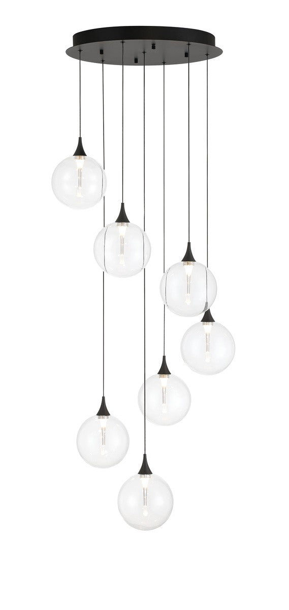 EurofaseSeven Light Chandelier