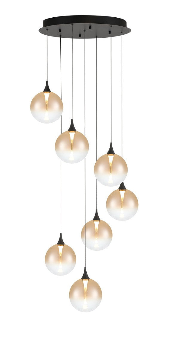 EurofaseSeven Light Chandelier