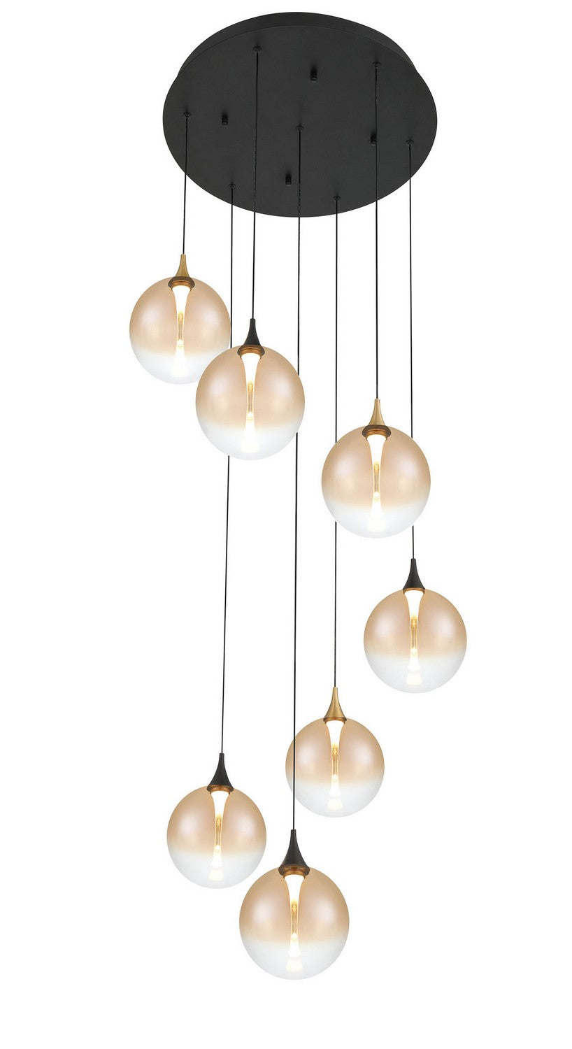 EurofaseSeven Light Chandelier
