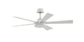 White Base with 5 Matte White Blades. / 52