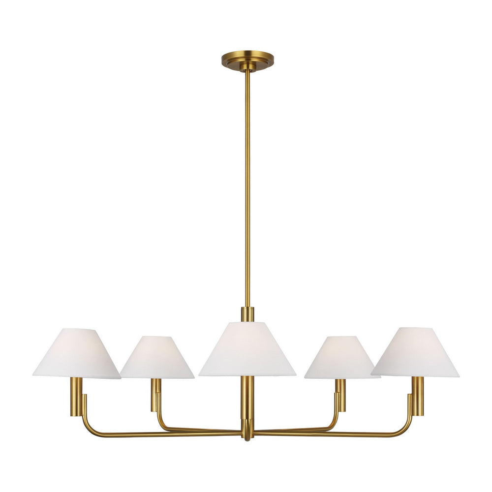 Visual Comfort StudioColfaxFive Light Chandelier