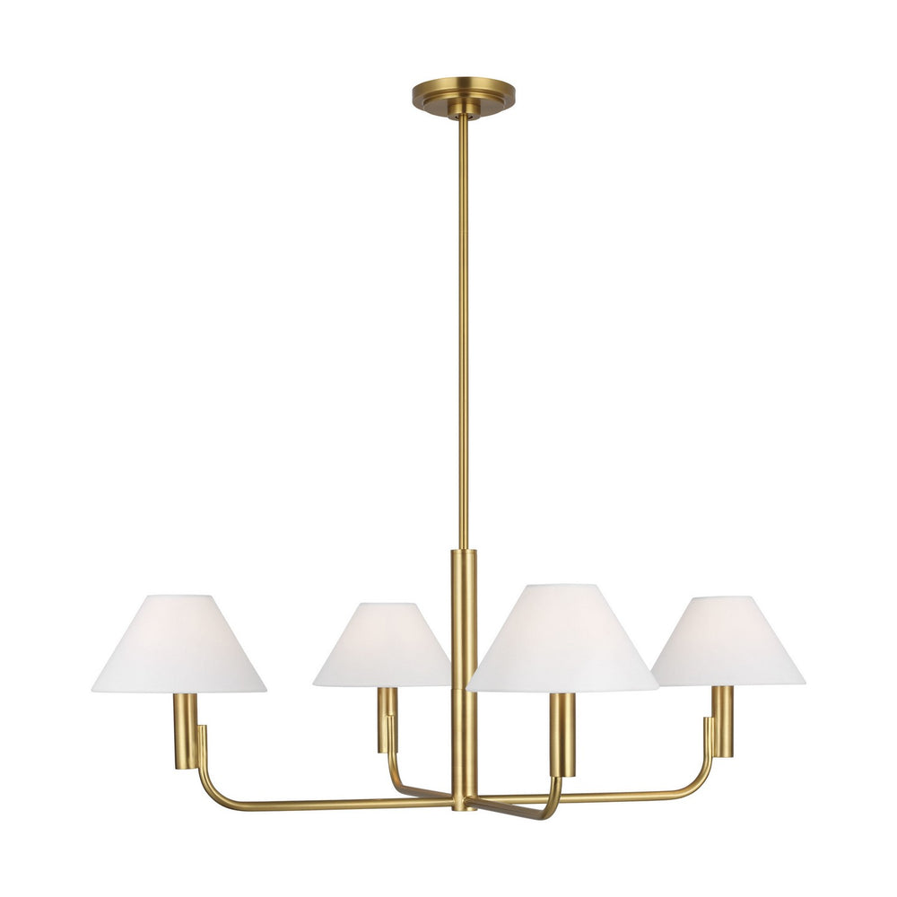 Visual Comfort StudioColfaxFour Light Chandelier