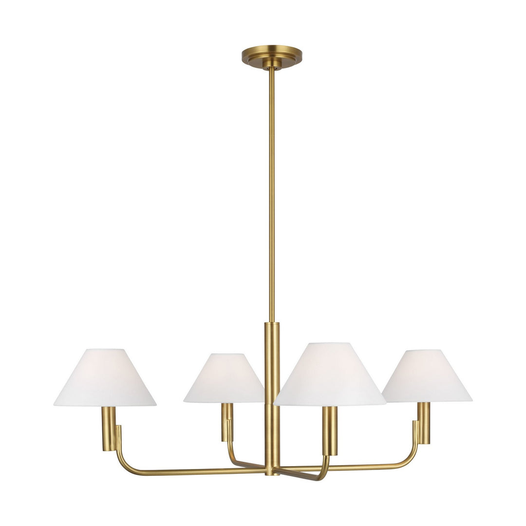 Visual Comfort StudioColfaxFour Light Chandelier
