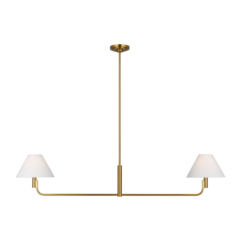 Visual Comfort StudioColfaxTwo Light Linear Chandelier