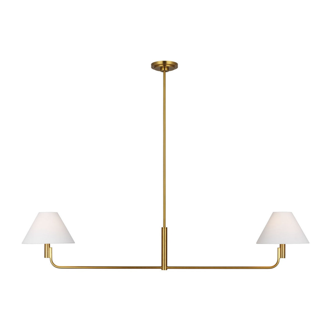 Visual Comfort StudioColfaxTwo Light Linear Chandelier