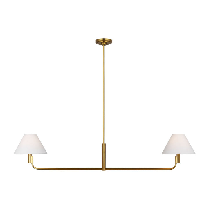 Visual Comfort StudioColfaxTwo Light Linear Chandelier