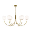 Visual Comfort Studio Noemie | Large Chandeliers at 40W