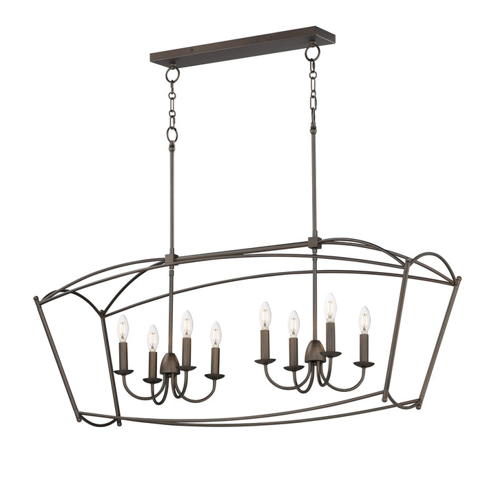 MaximPlumetteEight Light Linear Pendant