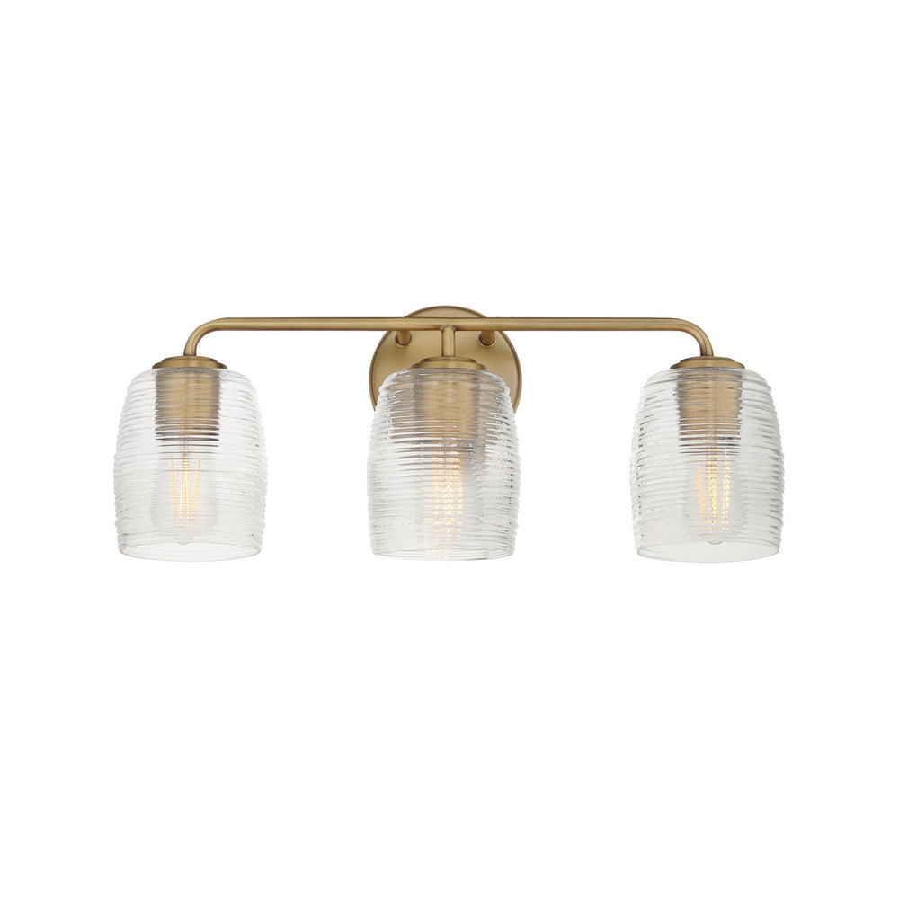 MaximHoneyThree Light Bath Vanity