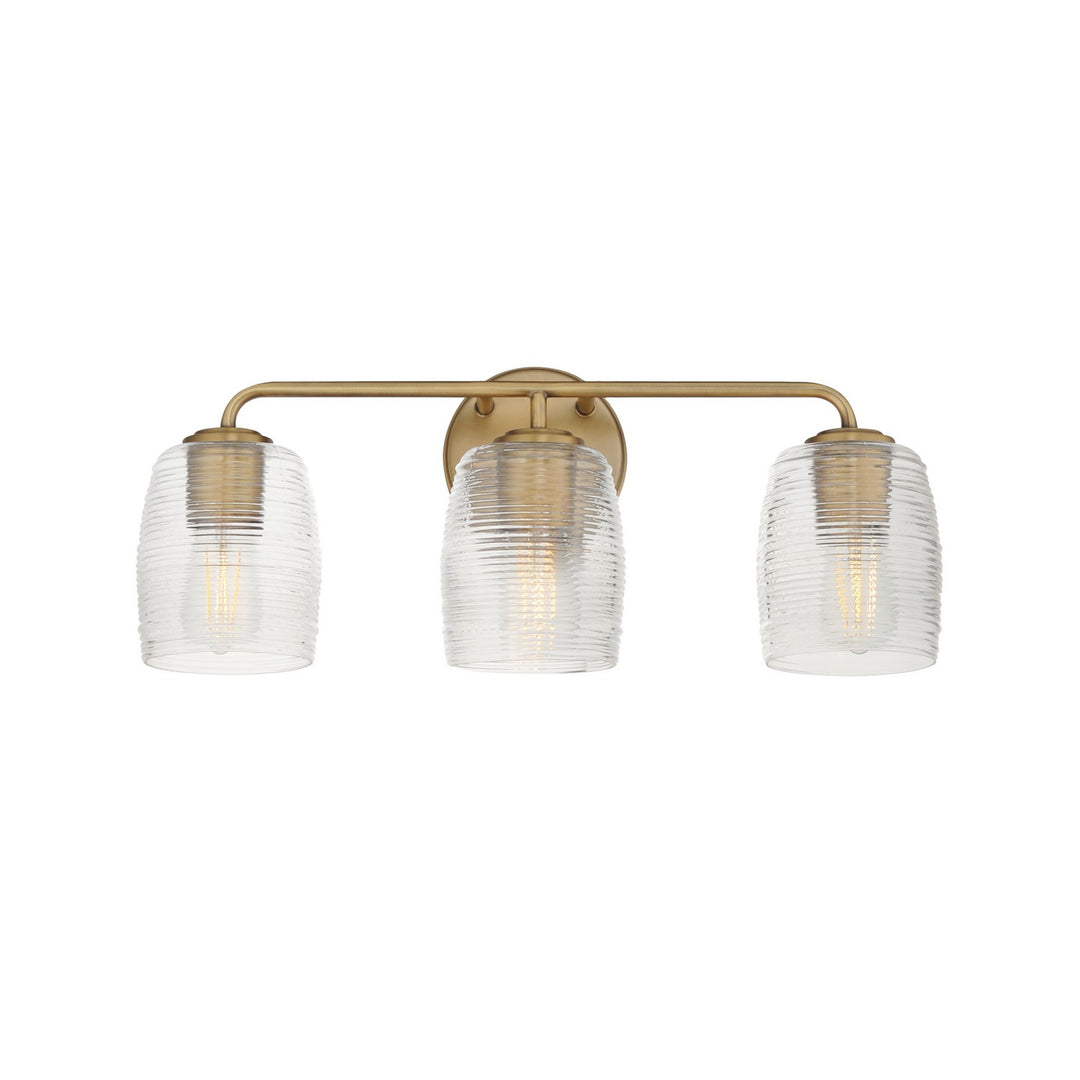 MaximHoneyThree Light Bath Vanity