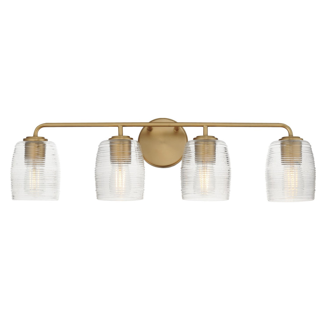 MaximHoneyFour Light Bath Vanity