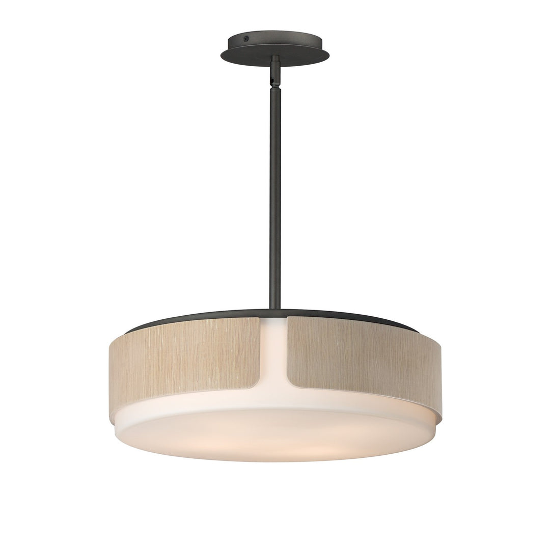 MaximDraughtsmanFour Light Semi Flush Mount - Pendant
