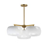Maxim Glazed | Mid. Chandeliers at 60W
