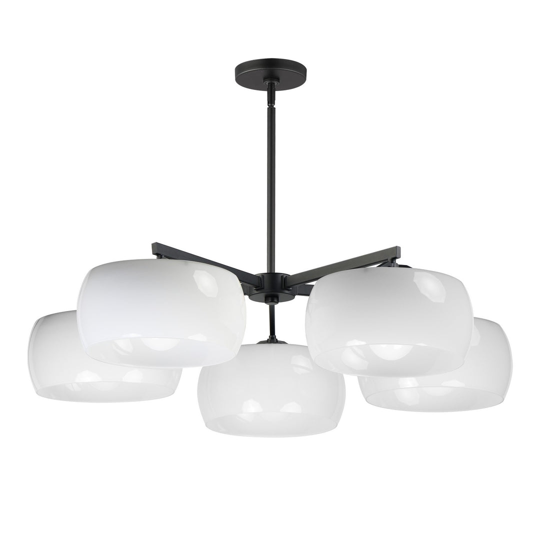 MaximGlazedFive Light Chandelier