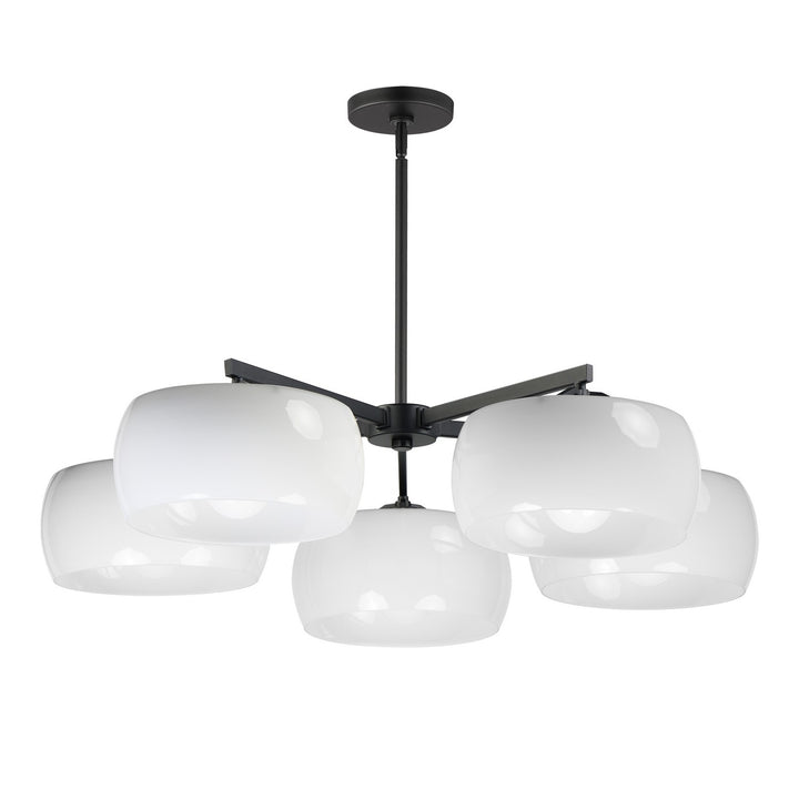 MaximGlazedFive Light Chandelier