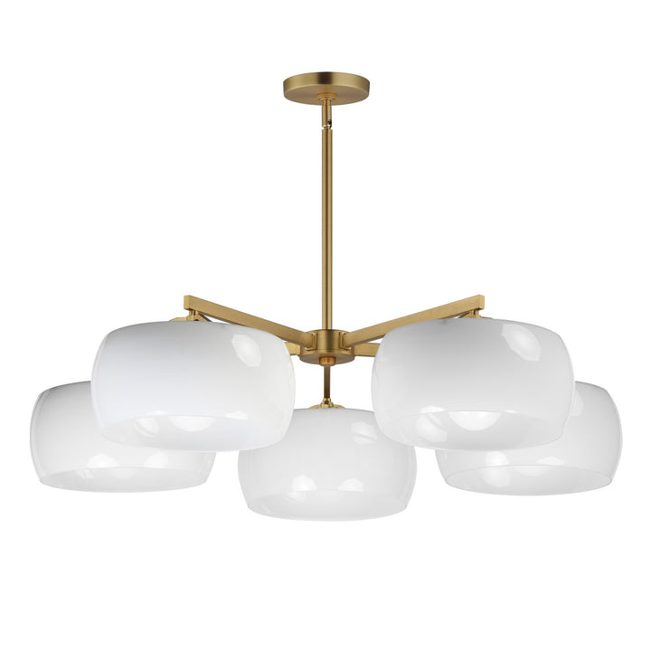 MaximGlazedFive Light Chandelier